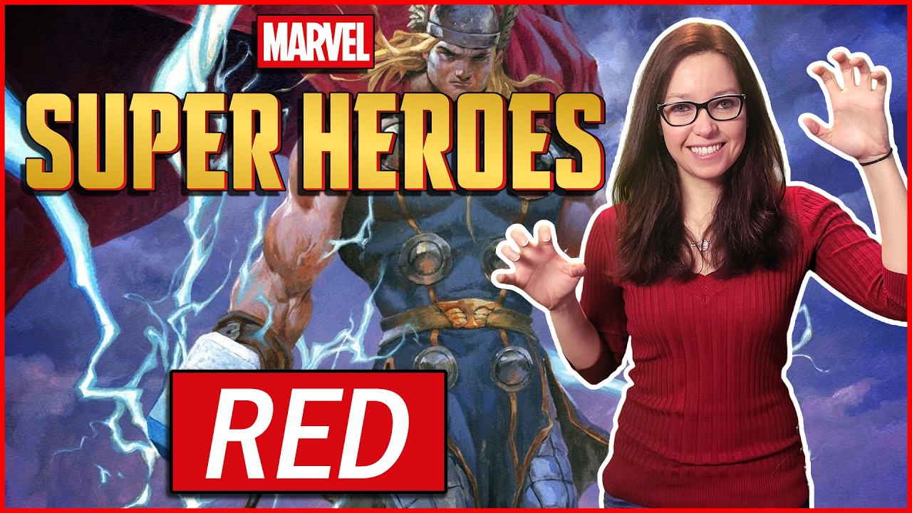 🔴Red - Marvel Super Heroes Limited Set Review - YouTube
