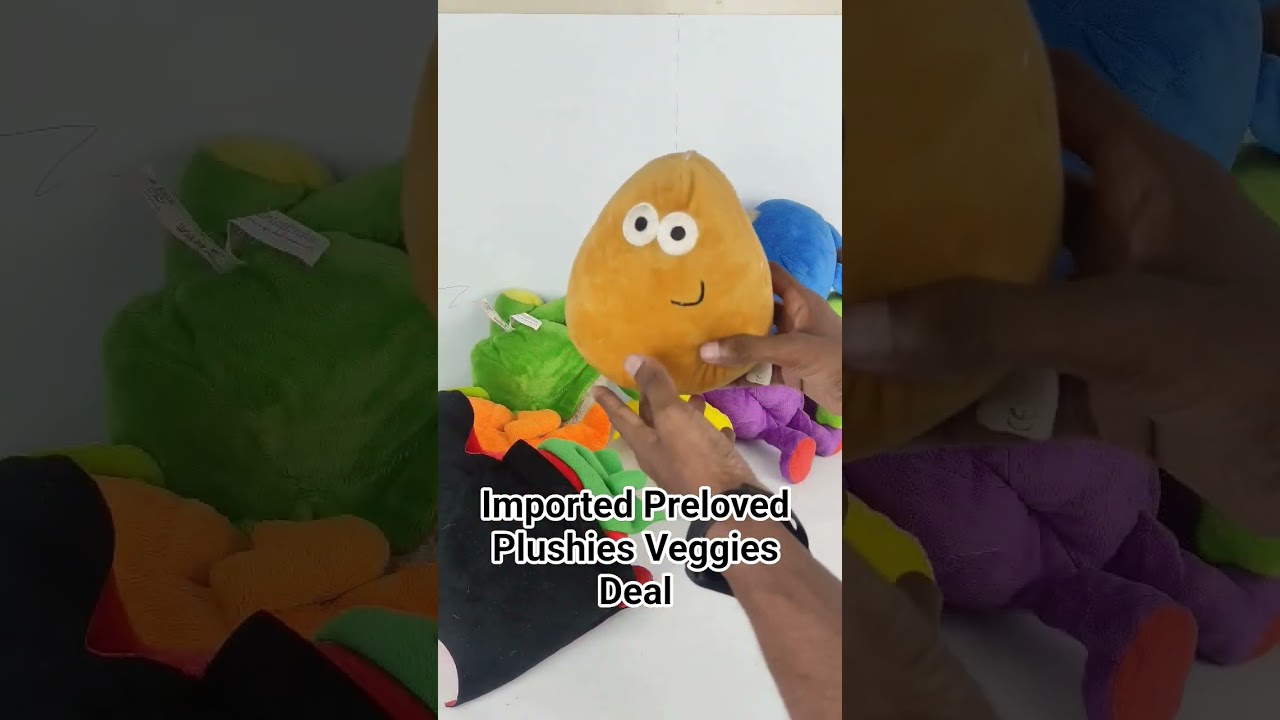 Imported Preloved Veggies Plushies Deal Stuff Toys | Toystore Toymarket