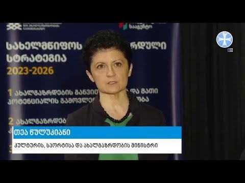 კულტურის, სპორტისა და ახალგაზრდობის სამინისტრომ ახალგაზრდული მიმართულებით 2022 წლის საქმიანობა