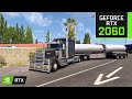 American Truck Simulator | RTX 2060 + i3 10100F ( 1080p All Settings )
