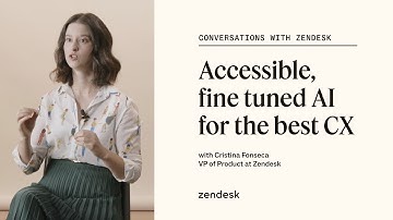 Want accessible, fine-tuned AI for the best CX? Choose Zendesk.