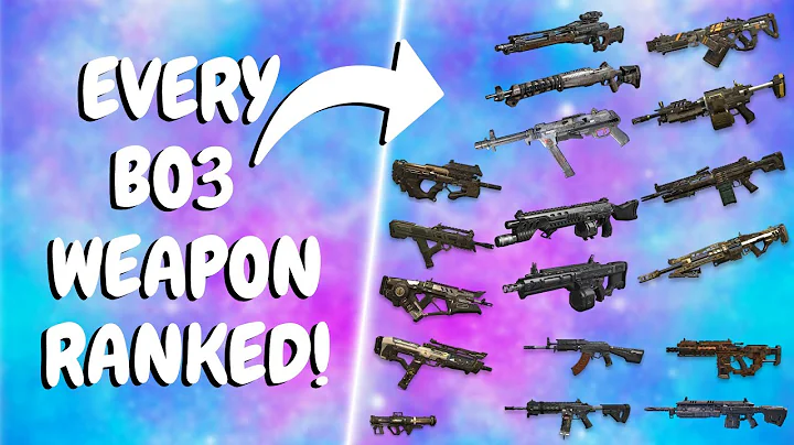 Ranking ALL WEAPONS from Black Ops 3 Zombies...