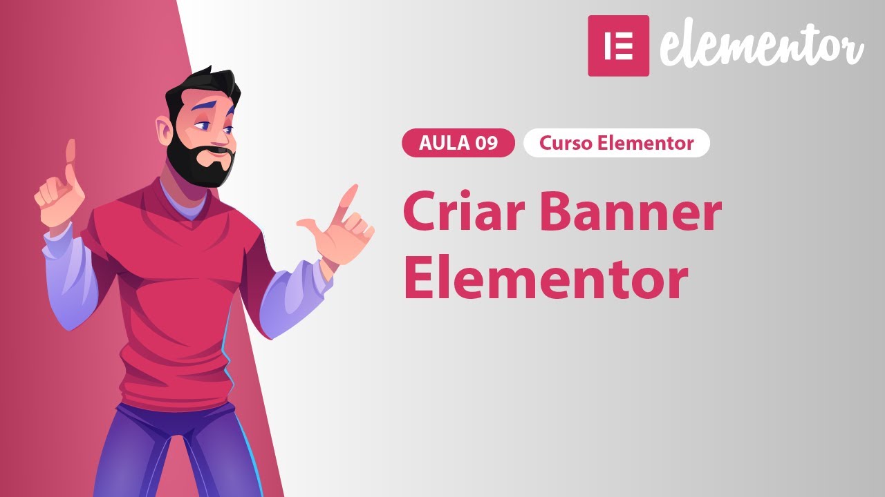 Aula 09 – Criar Banner no Elementor – Curso Elementor 2024 - YouTube