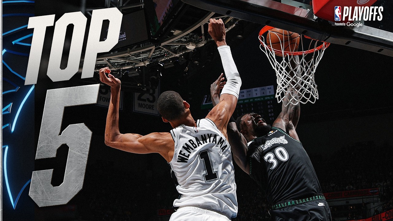 NBA's Top 5 Plays of the Night | May 8, 2026