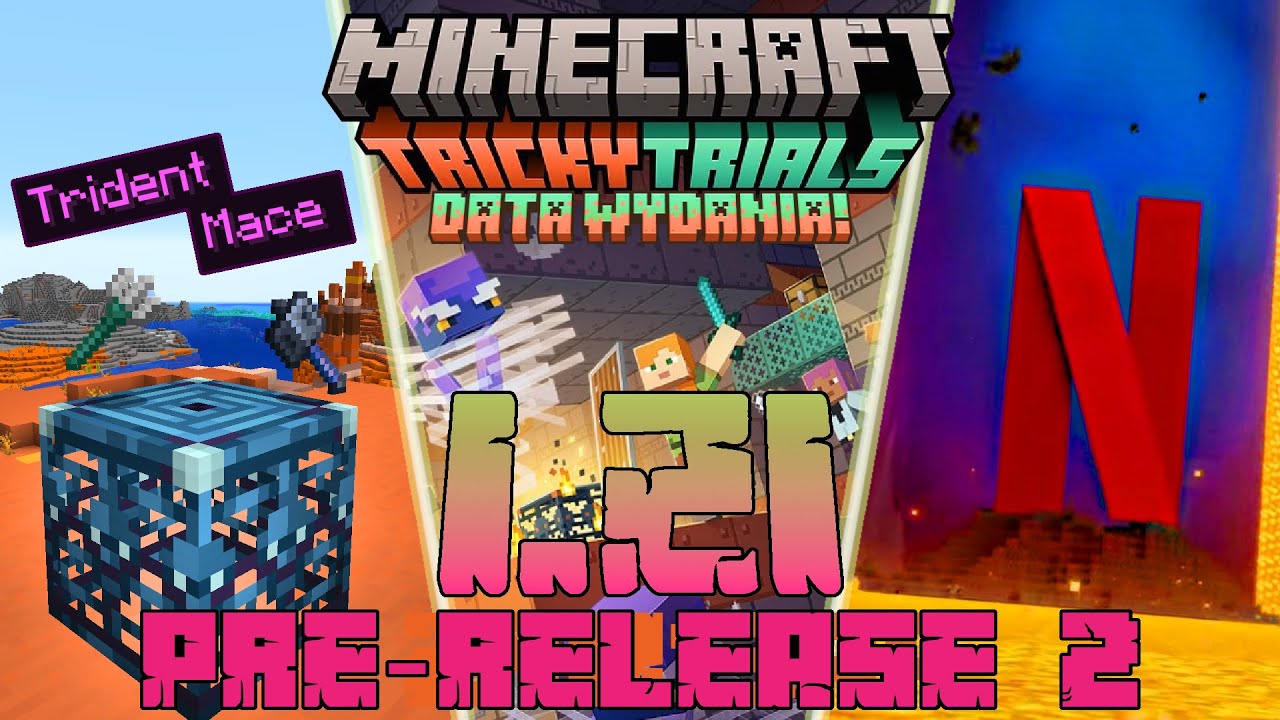 Minecraft 1.21: [Pre2] DATA WYDANIA AKTUALIZACJI! NOWY SERIAL NETFLIXA ...