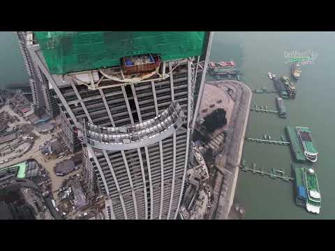 Horizontal Skyscraper – The Crystal of Raffles City Chongqing, China