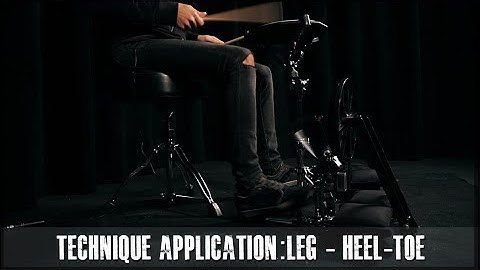 JamesPayneDrums.com - Leg Heel Toe drum lesson Preview