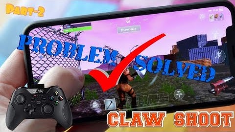 Fortnite ( Part-2 ) No Delay With CLAW Shoot Bluetooth Mobile Gamepad Controller