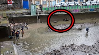 Authorities Decided to Drain This River But Didn't Expect to Find This at the Bottom