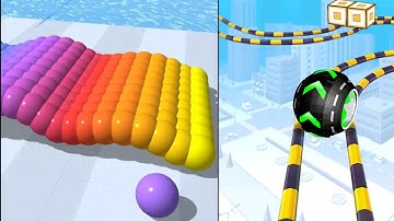 Canvas Run // going bolls - All Level Gameplay Android,iOS - new gaming video