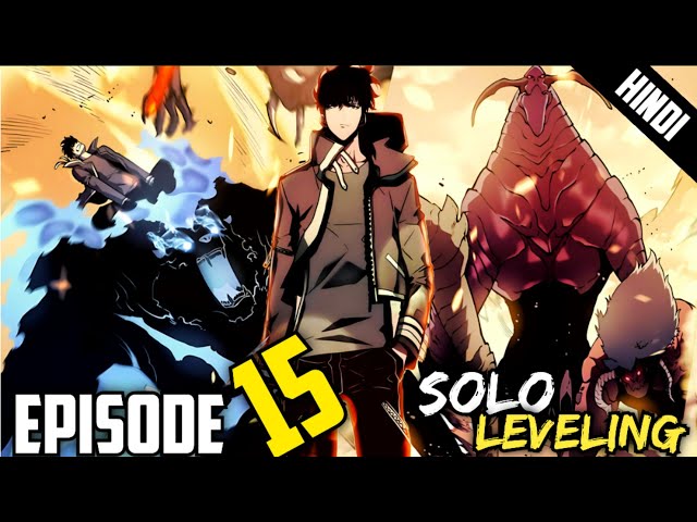 Solo Leveling Episode - 15, Hindi Explain, By Anime Nation