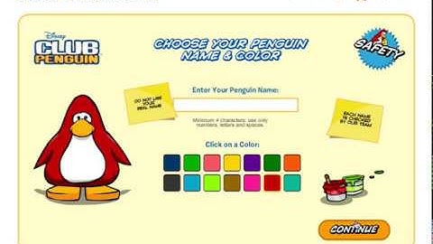 How To Create an Account on Old Club Penguin!