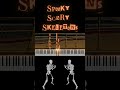 Learn Spooky Scary Skeletons! 🎹 💀 | Easy Play-Along