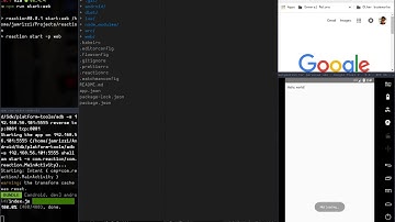 Native iOS, Android and Web from Same Codebase with Live Hot Reload