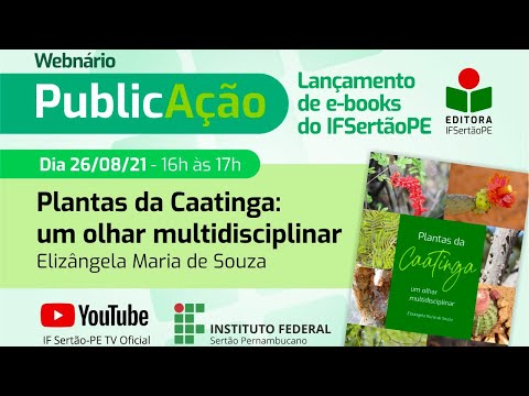 Webnário PublicAção - Lançamentos de e-books do IF Sertão-PE #6