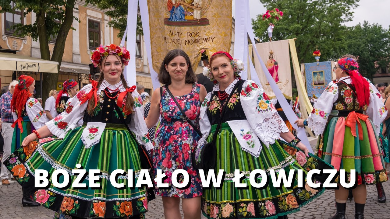 Jak wygląda procesja Bożego Ciała w Łowiczu? To miejsce cię zaskoczy!