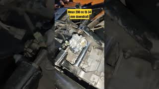 nmax 200 CC TB 34 downdraft #setting #boreup #nmaxboreup #nmaxnation