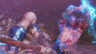 KRATOS VS THOR GOD OF THUNDER (All Fights) GOD OF WAR RAGNAROK PS5