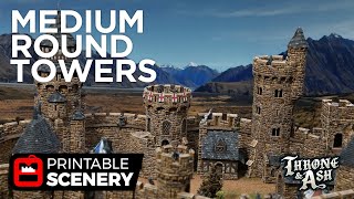 Medium Round Towers from Throne & Ash