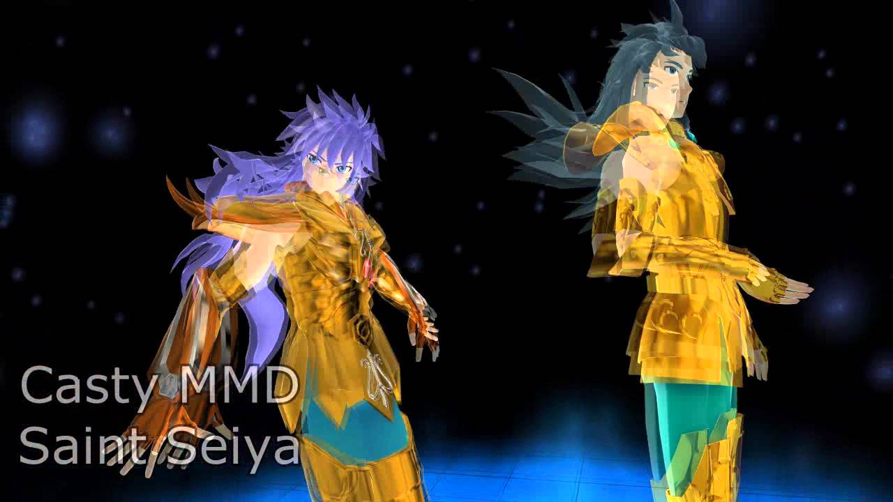 【MMD Saint Seiya】愛Dee【カミュ-ミロ】+Camera DL