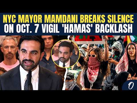 NYC Mayor Mamdani Breaks Silence on Oct. 7 Vigil Backlash | “Every Life Must Be Mourned”