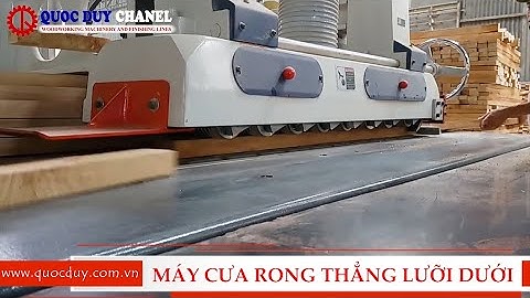 Máy Cưa Rong Thẳng Lưỡi Dưới - Máy Cưa Rong Ripsaw Lưỡi Dưới