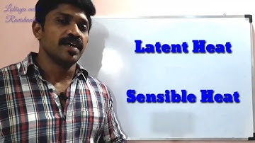 Latent Heat and Sensible heat | Refrigeration | HVAC | Tamil | Lohisya media...