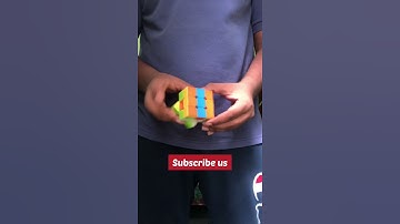 Rubik’s Cube Donuts Pattern Tutorial - Must Watch 😱 #shorts