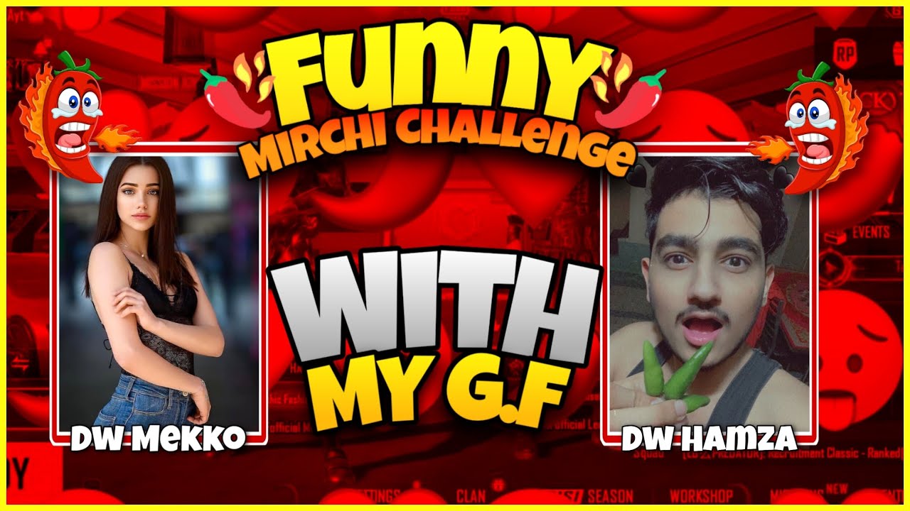 🔥MIRCHI CHALLENGE 🥵WITH MY 
