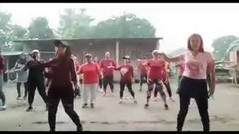 SATU HATI UNTUK SELAMANYA senam kreasi.   kampung dalem panjerejo