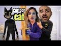 EYVAH !! CARTOON CAT PEŞİMDE! 😱 KAÇAMIYORUM ! (GERÇEK GİBİ KORKU) @elifsinemtv @MrBeast 
