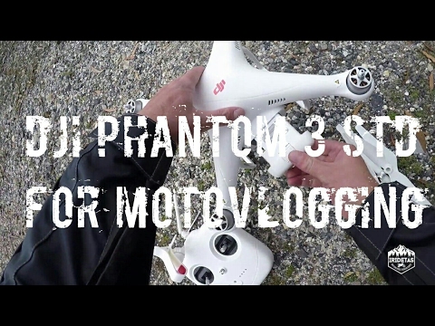 bobber handlebars DJI Phantom 3 Standard | Is it the best Drone for Motovlogging?? | First Flight & Edit