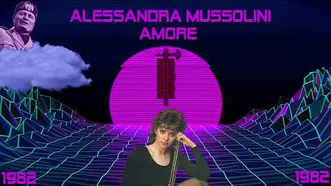 Alessandra Mussolini   Amore 1982 Full Album but its fashwave