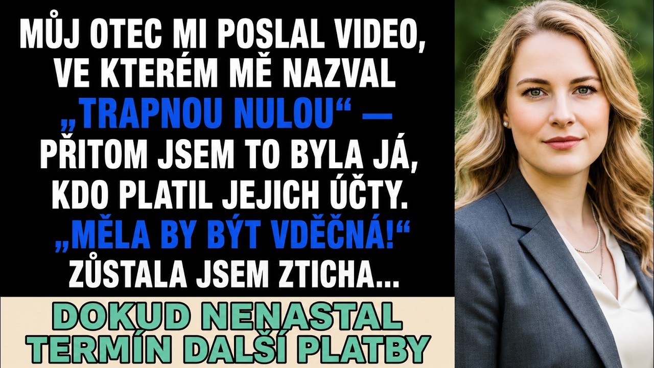 Představte si, že dva roky platíte hypotéku za dům, který vám ani nepatří. A pak jednou večer omylem zaslechnete, co si o vás vaše rodina opravdu myslí. 😳 Klikněte pro příběh ženy, která se...