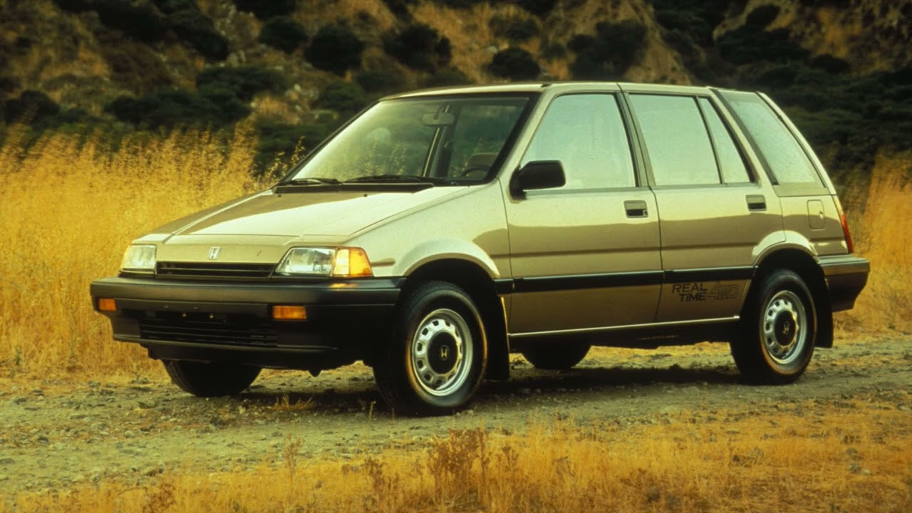 Honda Civic Shuttle Wagon 1983–1987 - YouTube