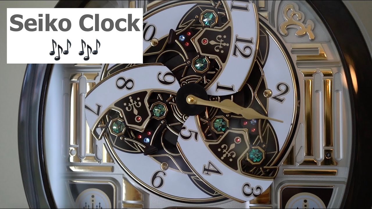 Seiko Melodies in Motion Wall Clock - Sam's Club Exclusive - YouTube