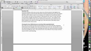 AAR Compilation and Submission to Taskstream
