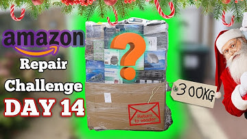 FIXING AMAZON RETURNS PALLET | DAY 14 | 2025 ADVENT Challenge