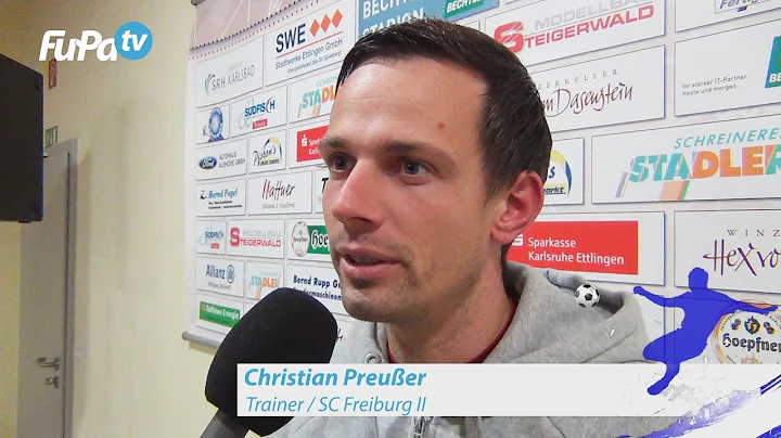 Christian Preusser - SC Freiburg II - zum Spiel vs...