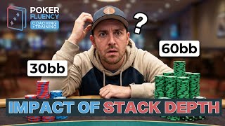60BB vs. 30BB: How Stack Depth Changes Every Flop Decision