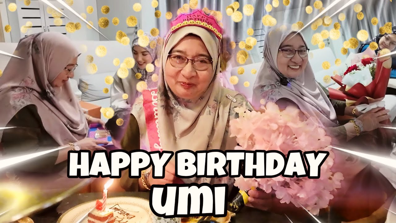 UMI MENANGIS DAPAT SUPRISE !! TAK PERNAH UMI DAPAT MACAM NI !! THANK YOU MENANTU.