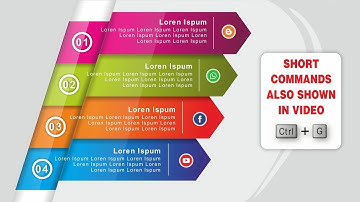 infographics design (vector template) in-corel draw x7 (free download) with cdtfb