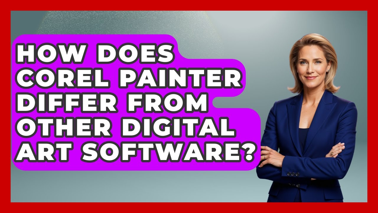 How Does Corel Painter Differ From Other Digital Art Software? | The Virtual Art Desk News