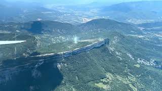 Sisteron Glider Flight | Soaring Above the French Alps and Aerotow Glider Field