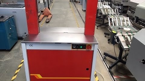 TRANSPAK used strapping machine TP-701 - LA-POSTPRESS - #22216