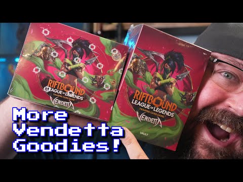 Vendetta brings with it some cool surprises!! #riftbound #unboxing #cards #tcg
