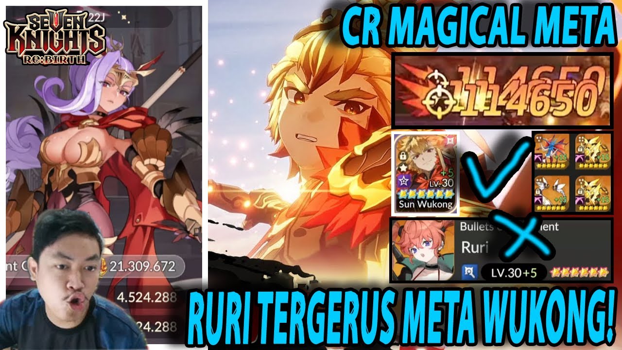 🔥🔥FIX GANTI META! SUN WUKONG LINA DESTROY CASTLE RUSH EILEENE [TOP PERSONAL]- SEVEN KNIGHTS RE:BIRTH
