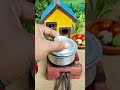 👉 Mini Egg Pudding 🍮 | Tiny Village Dessert Magic 😍 #shorts