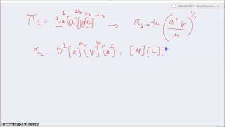 Buckingham Pi Theorem (Solving) - Part 2