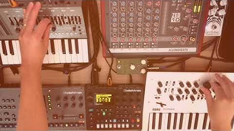 Dawless Techno w/ Octatrack, Digitone, Minilogue, Roland SH01a